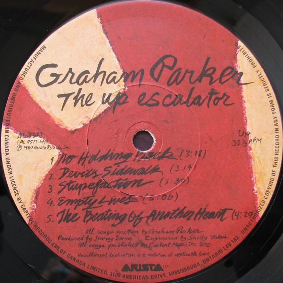 Graham Parker And The Rumour - The Up Escalator