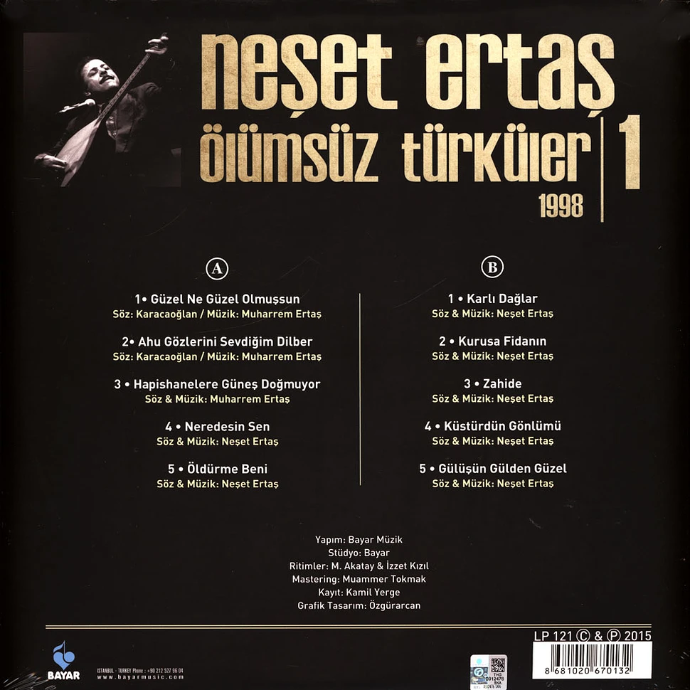 Neset Ertas - Ölümsüz Türküler 1