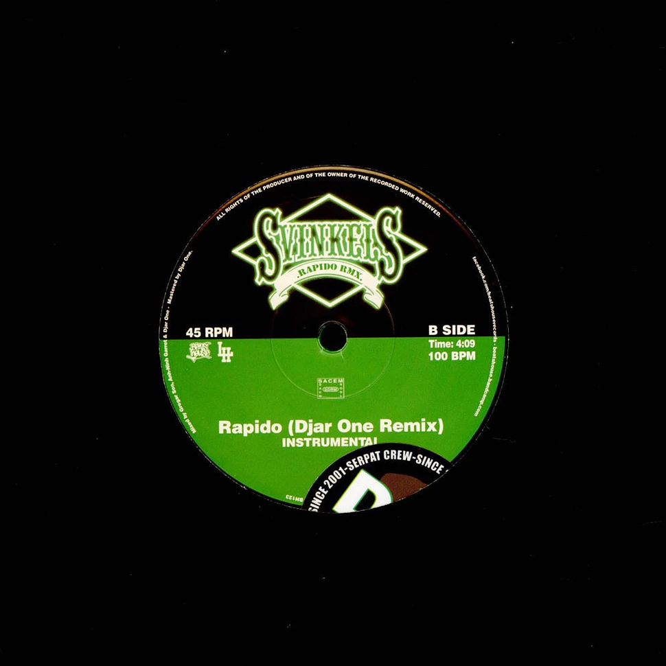 Svinkels - Rapido (DJar One Remix) Green Vinyl Edition