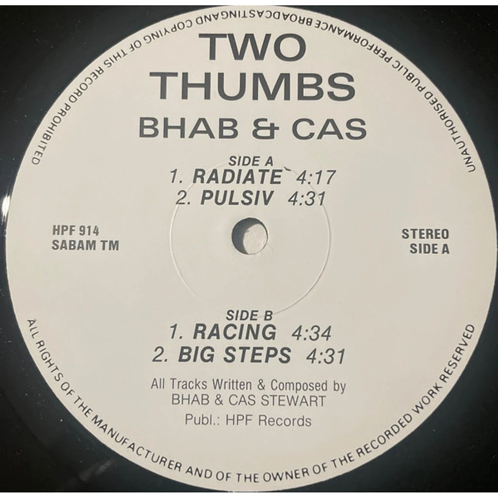 Bhab & Cas Stewart - Two Thumbs