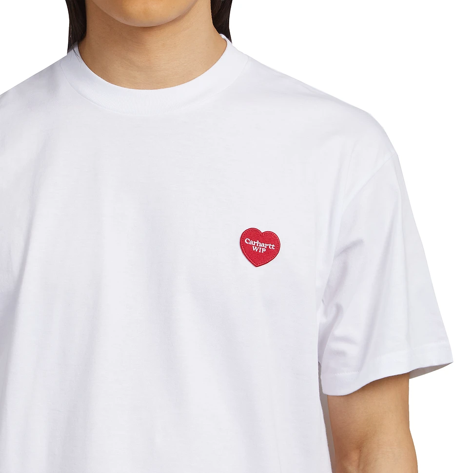 Carhartt WIP - S/S Double T-Shirt Heart HHV (White) 