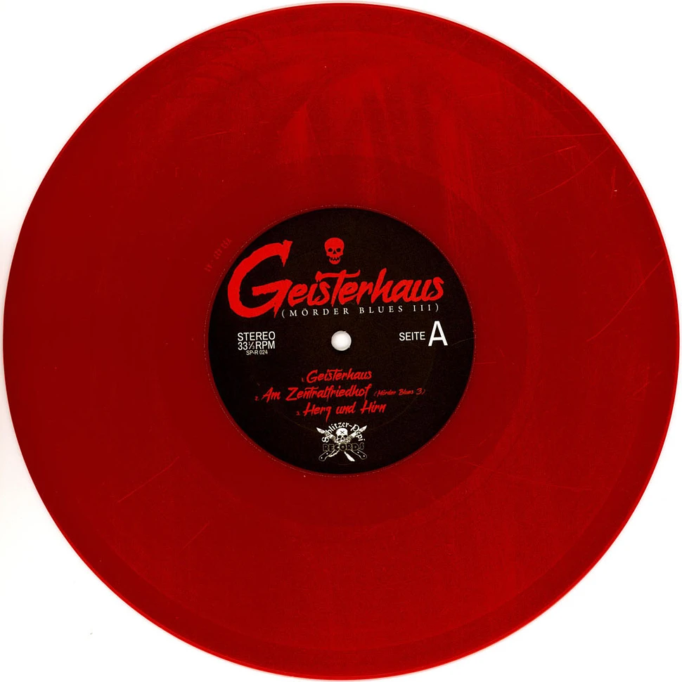 Bloodsucking Zombies From Outer Space - Geisterhaus-Mörder Blues 3 / Red Vinyl Edition
