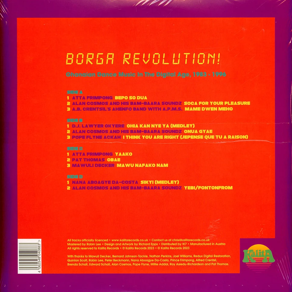 V.A. - Kalita Presents Borga Revolution 2 (Ghanaian Dance Music 1983-96)