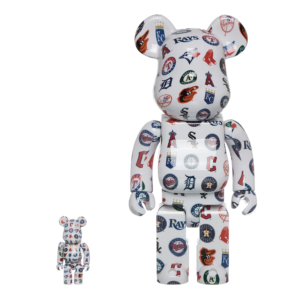 Medicom Toy - 100% + 400% MLB American League Be@rbrick Toy - One Size