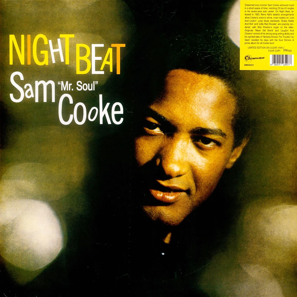 Sam Cooke - Night Beat Clear Vinyl Edtion
