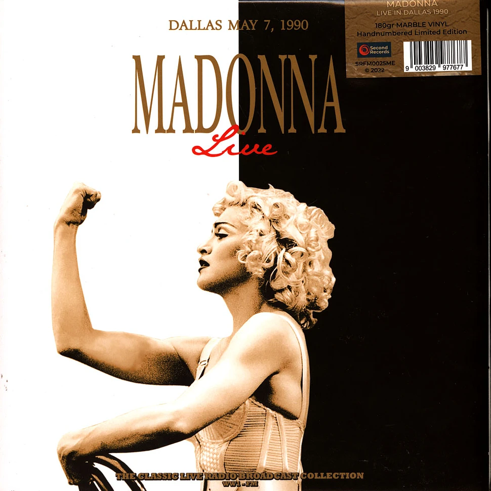 Madonna - Live In Dallas 7th May 1990 Colored Vinyl Edition - Vinyl 2LP -  2023 - UK - Original