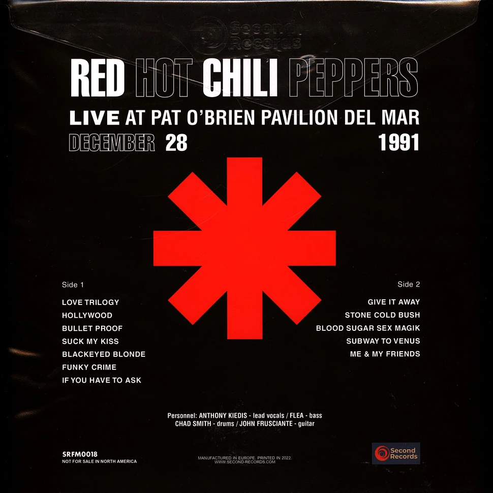 Red Hot Chili Peppers - At Pat O Brien Pavilion Del Mar Red Vinyl Edition