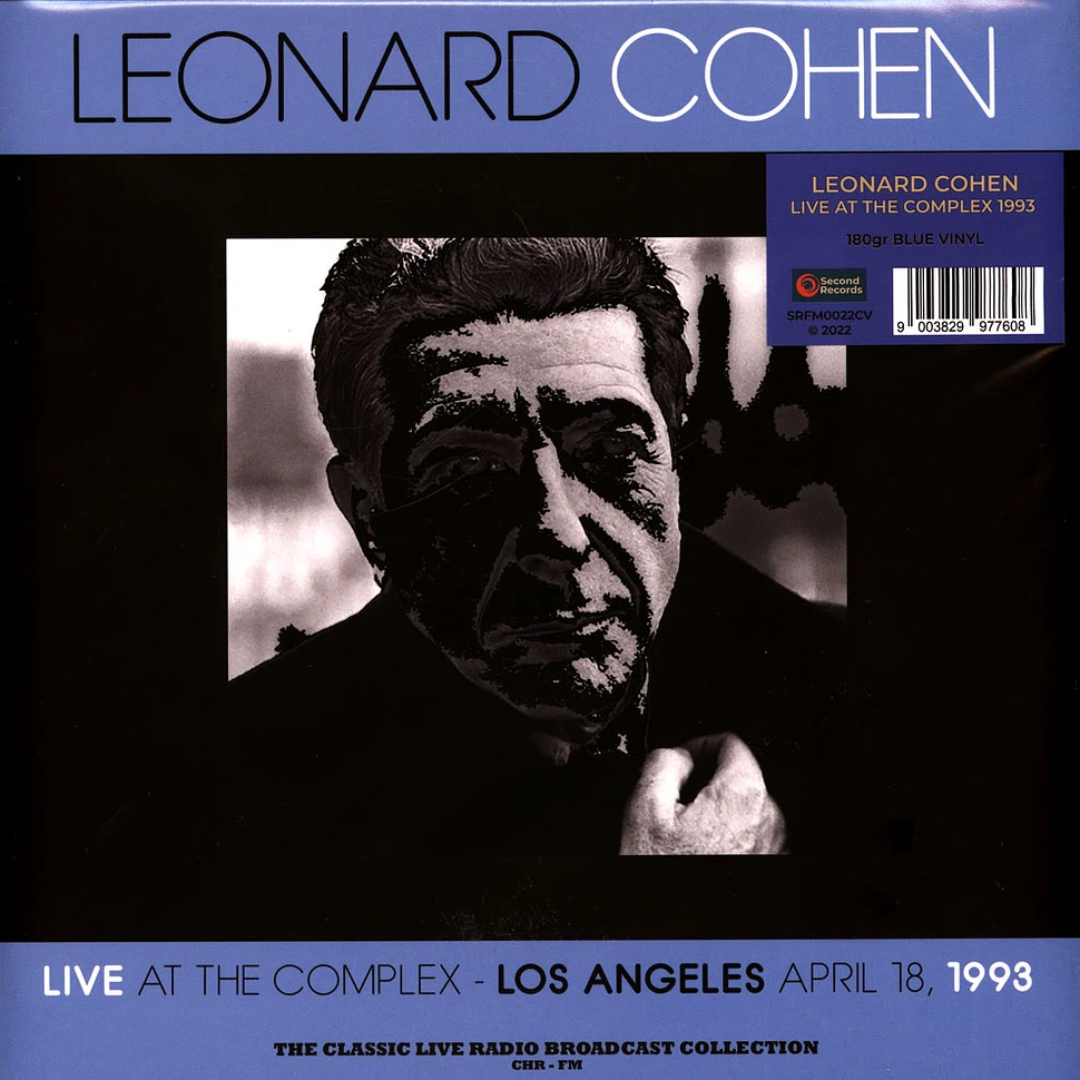 Leonard Cohen - Live At The Complex 1993 Blue Vinyl Edition