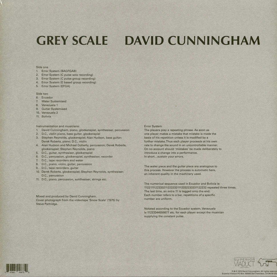 David Cunningham - Grey Scale