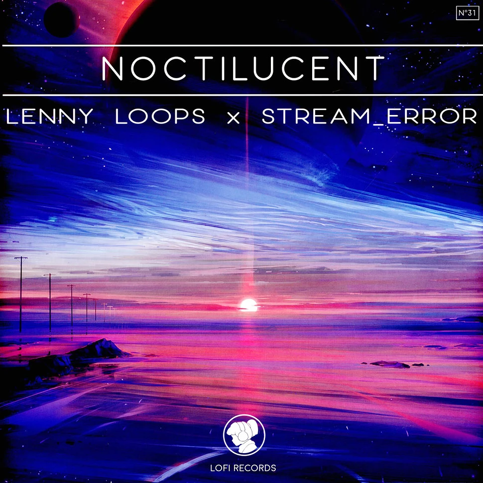 Lenny Loops X Stream_error - Noctilucent Pink Marbled Vinyl Edition