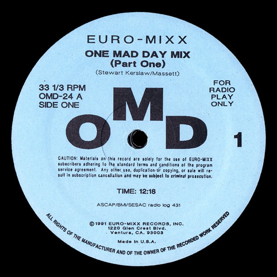Orchestral Manoeuvres In The Dark - One Mad Day Mix