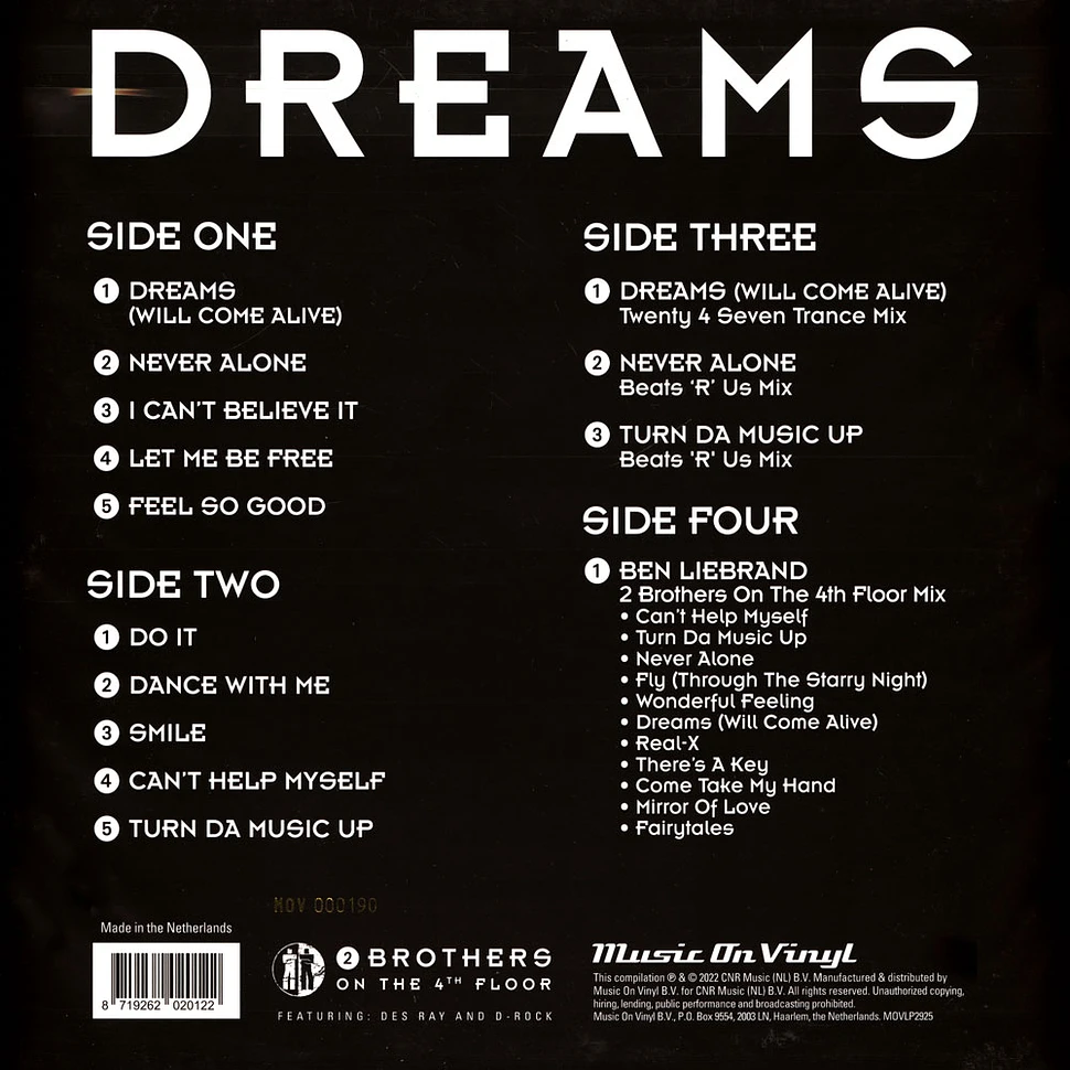 Two Brothers On The 4th Floor - Dreams Crystal Clear Vinyl Edition