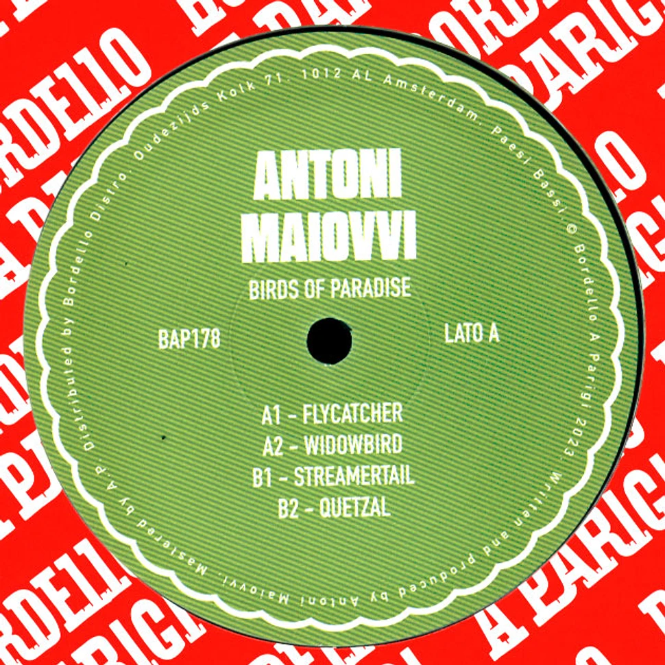 Antoni Maiovvi - Birds Of Paradise EP