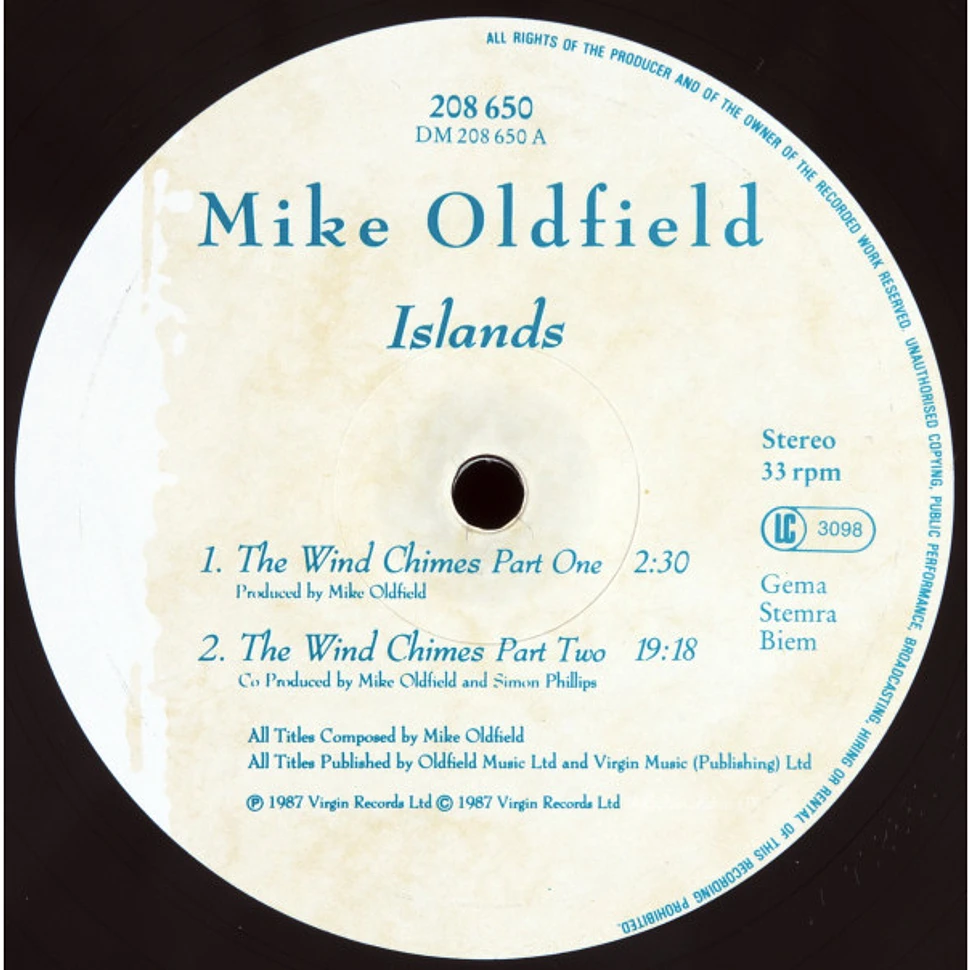 Mike Oldfield - Islands