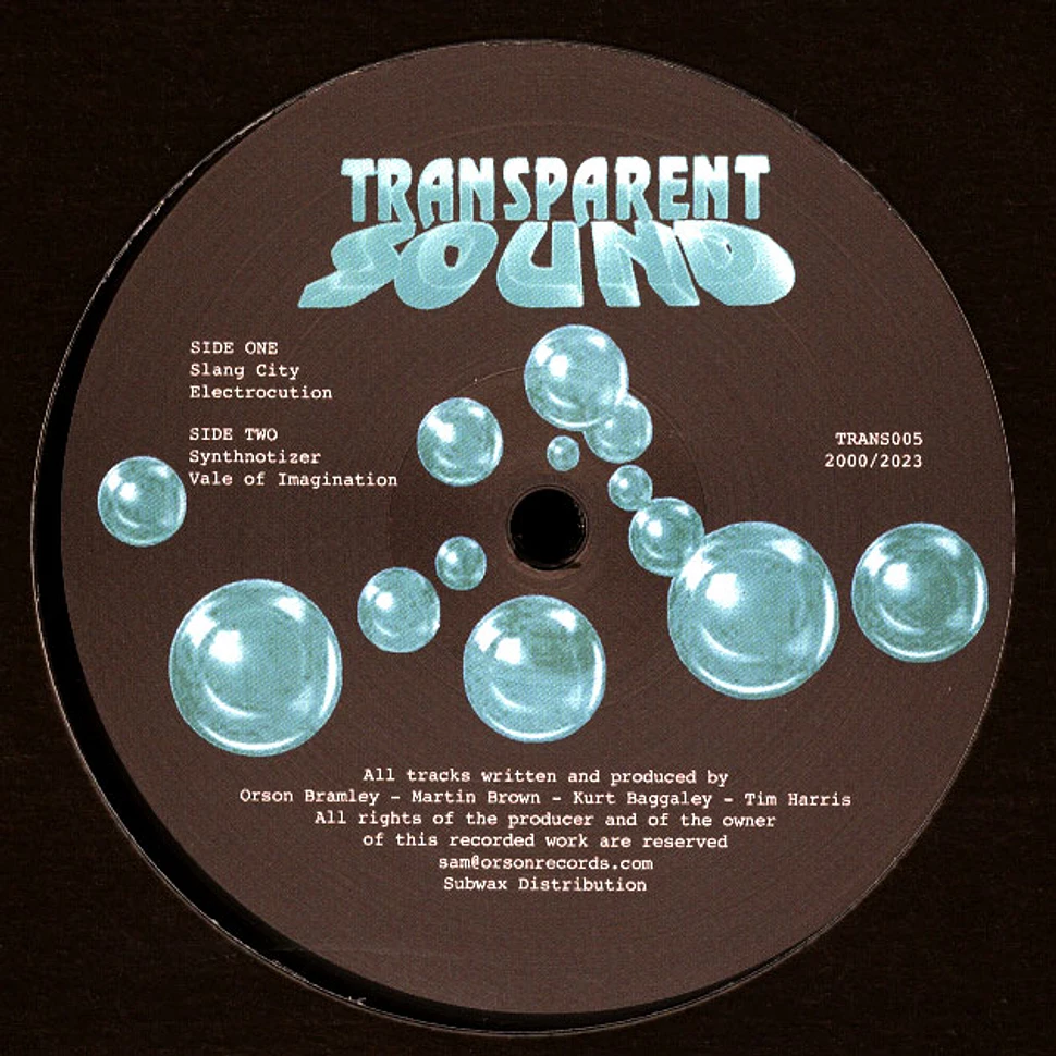 Transparent Sound - Slang City