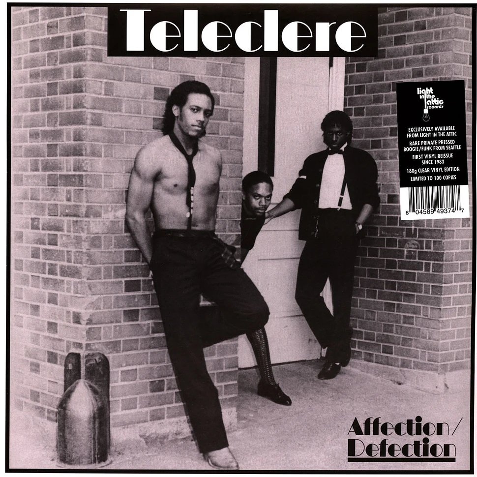 Teleclere - Affection/Defection Clear Vinyl Edition