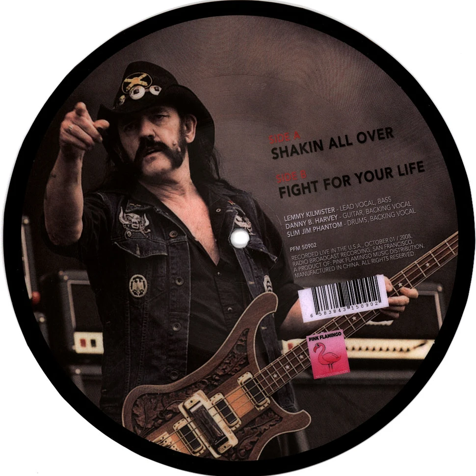Head Cat Featuring Lemmy - Shakin All Over Picture Disc Edition