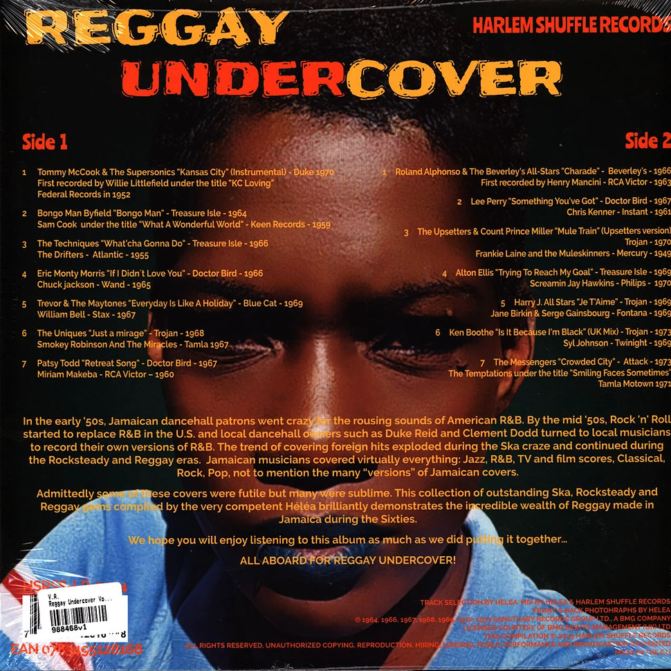 V.A. - Reggay Undercover Volume 1: 14 Scorching Hot Covers From Jamaica 1964-1973