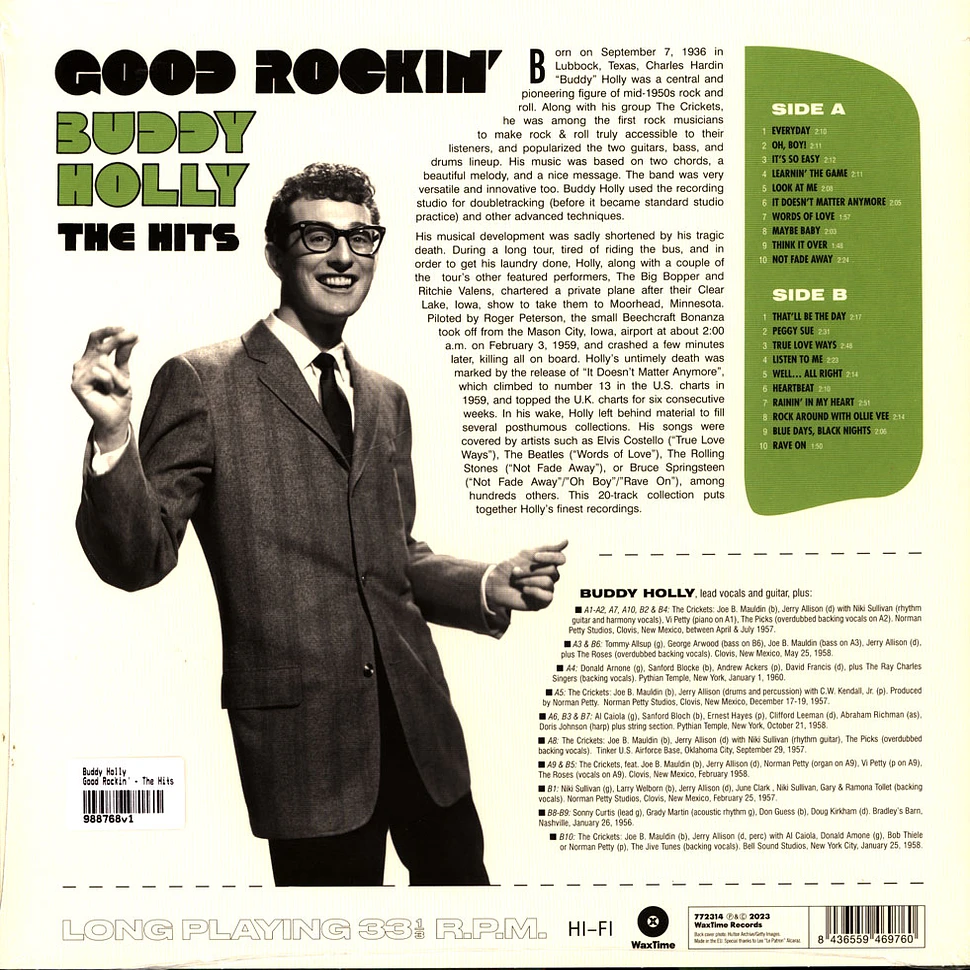 Buddy Holly - Good Rockin' - The Hits