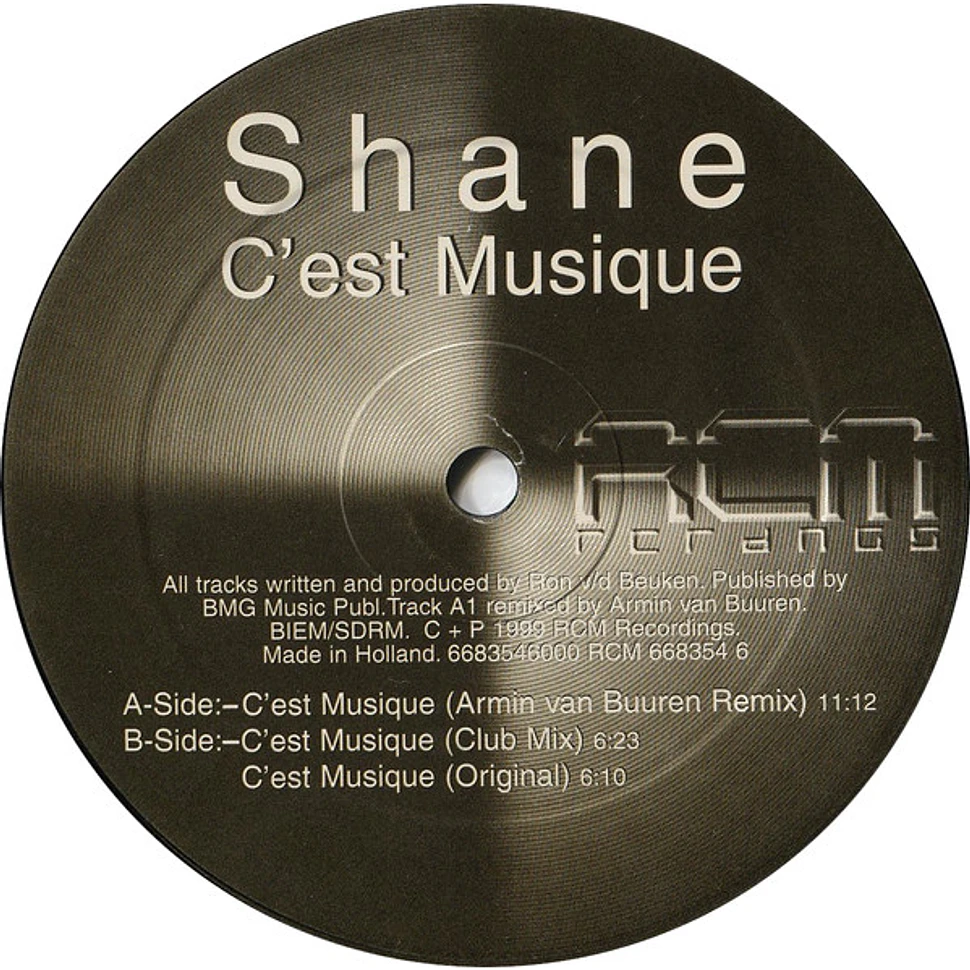 Shane - C'est Musique