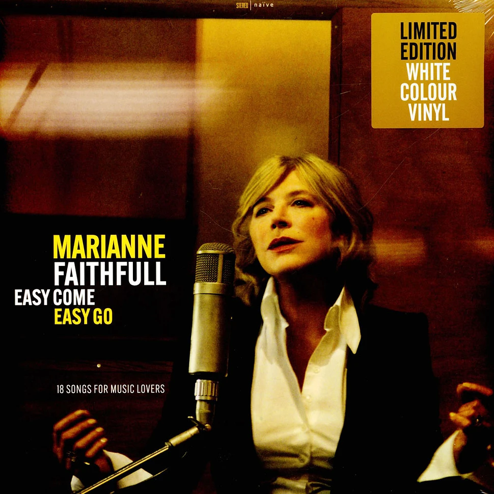 Marianne Faithfull - Easy Come Easy Go White Vinyl Edition