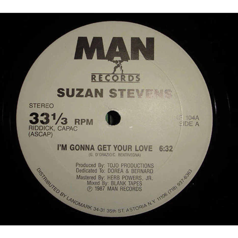 Susan Stevens - I'm Gonna Get Your Love