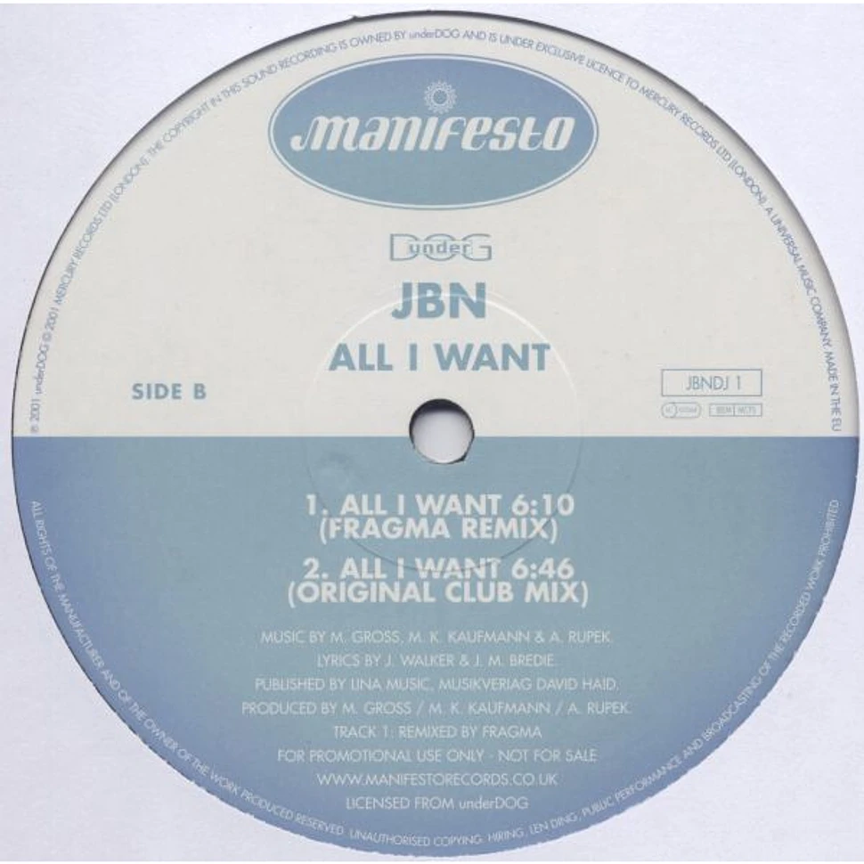 JBN - All I Want