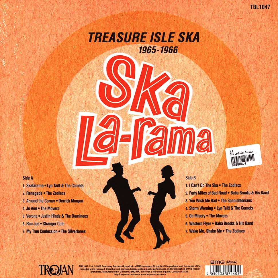 V.A. - Ska La-Rama: Treasure Isle Ska 1965 To 1966 Record Store Day 2023 Edition