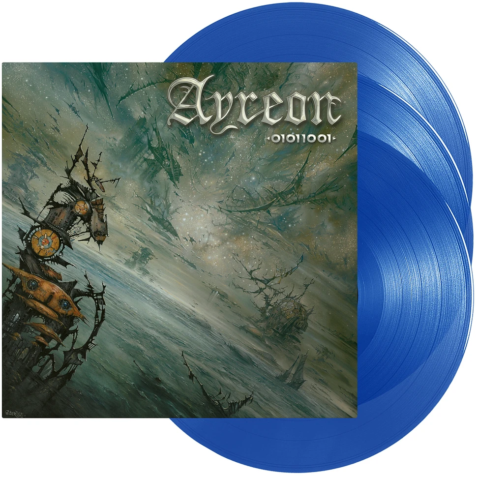 Ayreon - 01011001 Transparent Blue Vinyl Edition