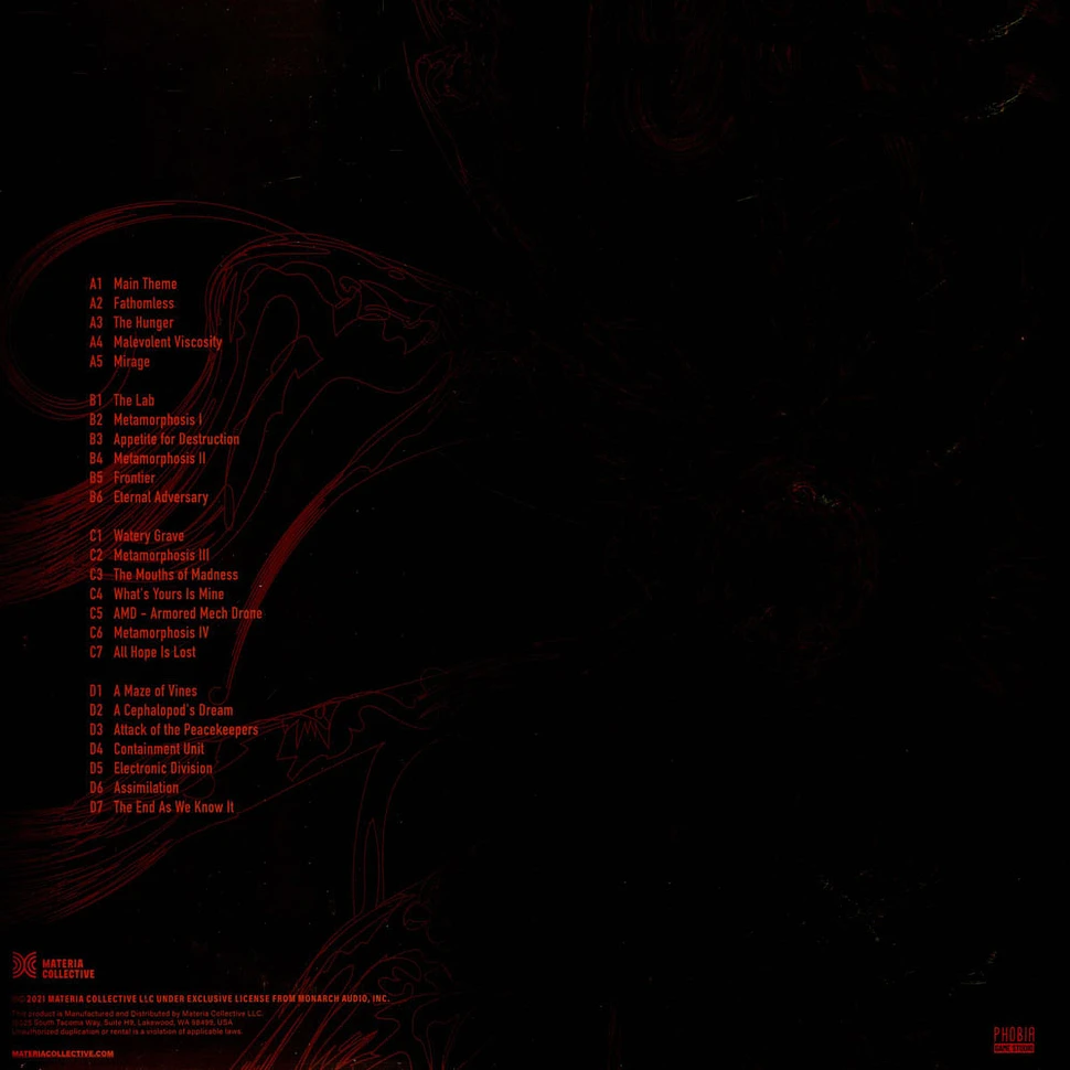 Cris Velasco - OST Carrion Red / Black Smoke Vinyl Edition