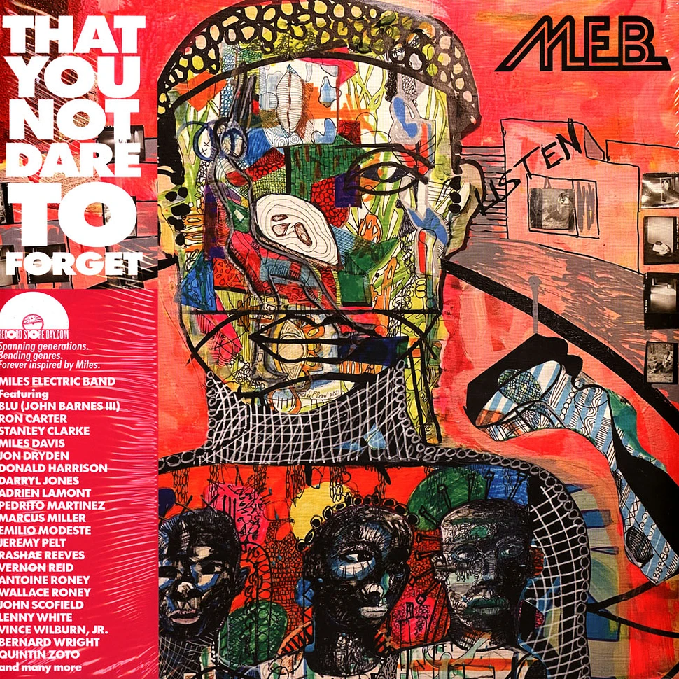 M.E.B. - That You Not Dare To Forget Record Store Day 2023 Opaque Pink Vinyl Edition