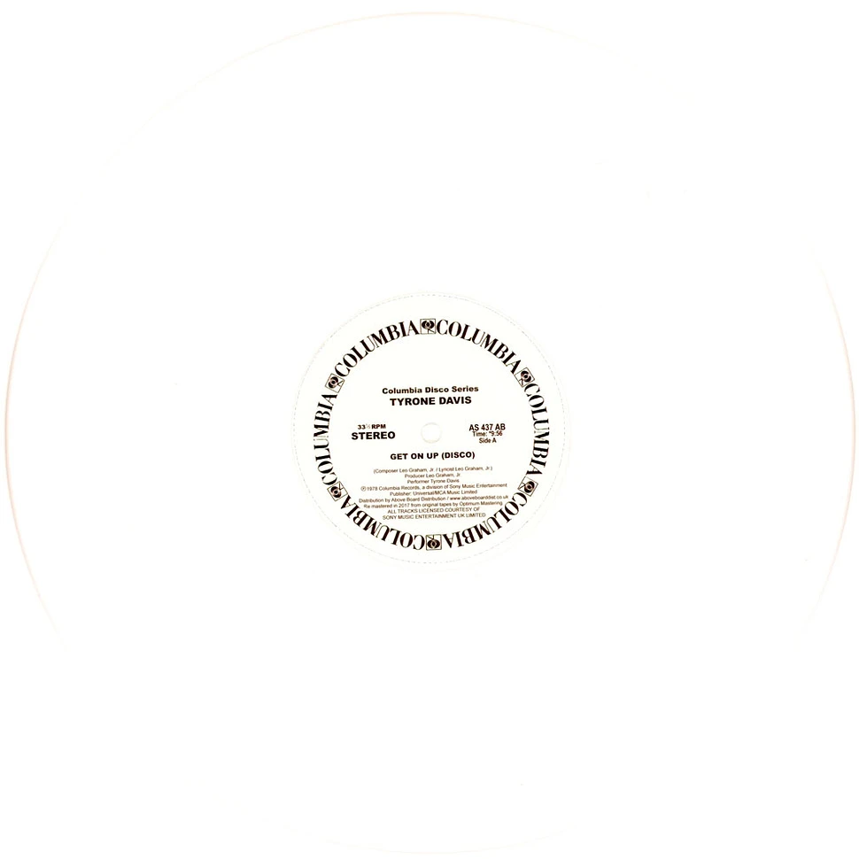 Tyrone Davis - Get On Up (Disco) White Vinyl Edition