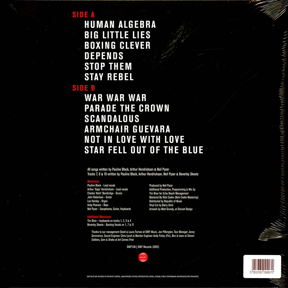 The Selecter - Human Algebra Black Vinyl Edition