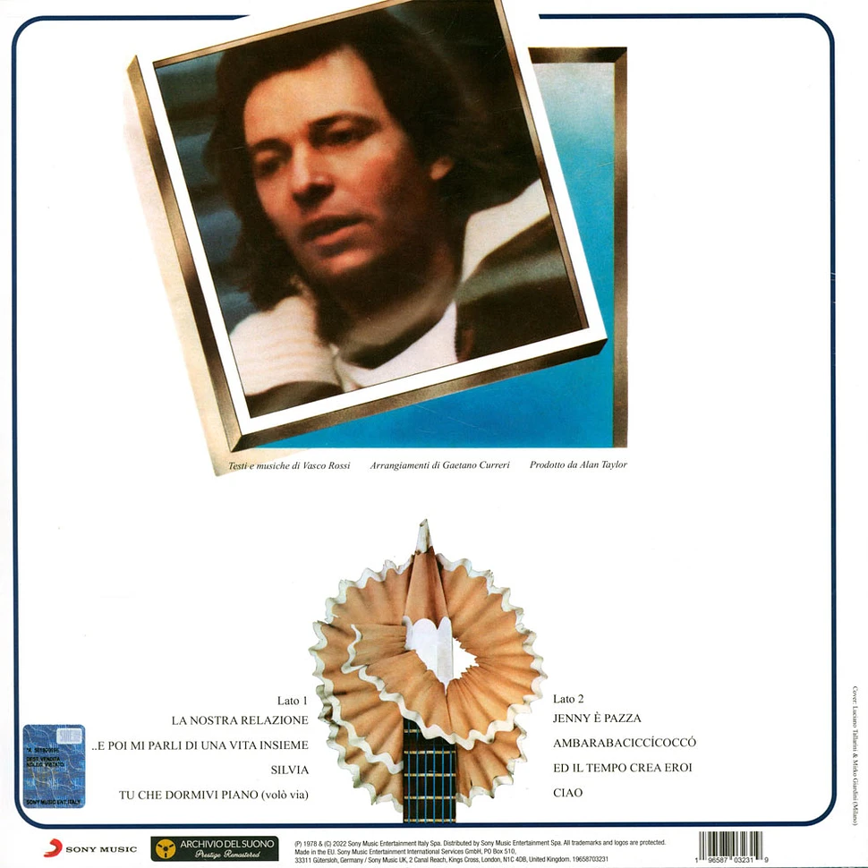 Vasco Rossi - Ma Cosa Vuoi Che Sia Una Canzone. White Vinyl Edition - Vinyl  LP - 1978 - EU - Reissue