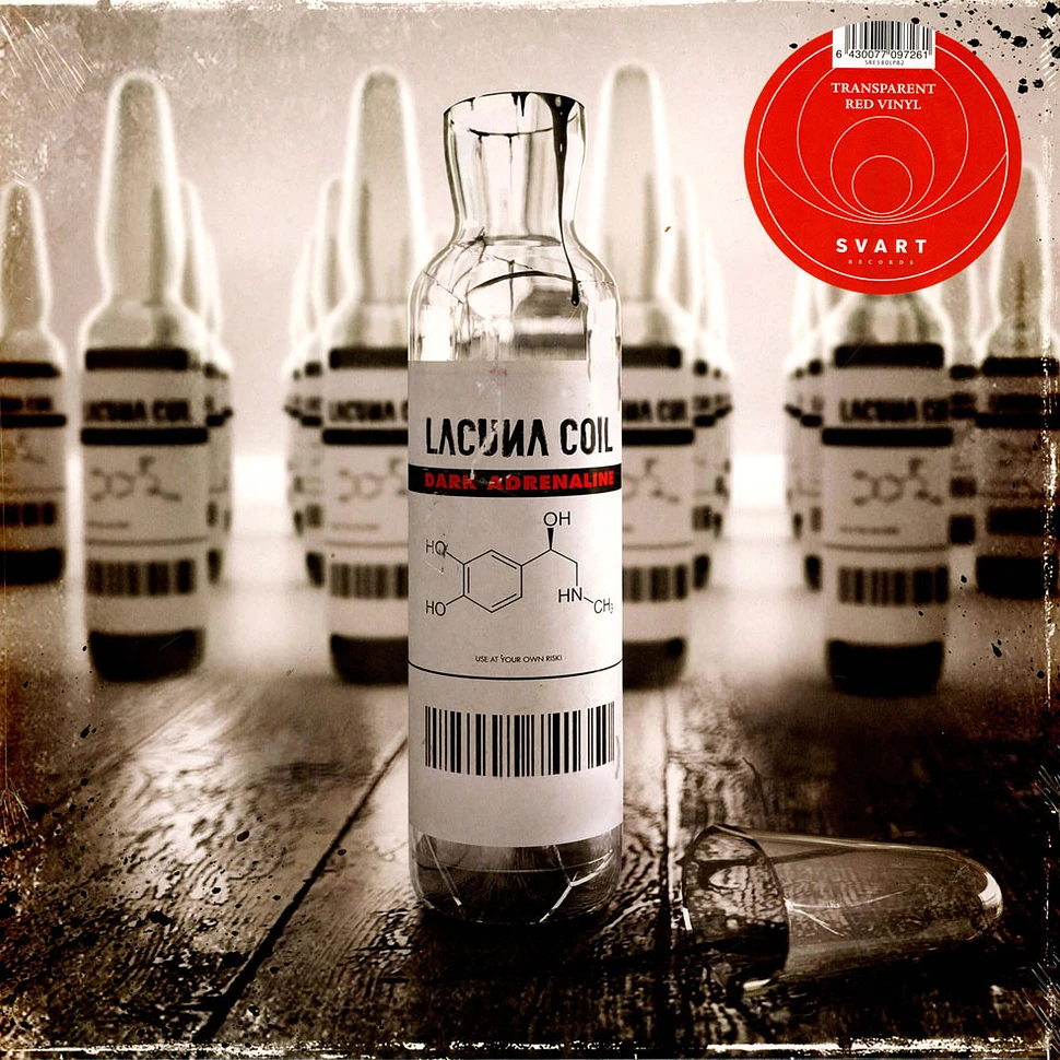 Lacuna Coil - Dark Adrenaline Adrenaline Record Store Day 2023 Red Vinyl Edition