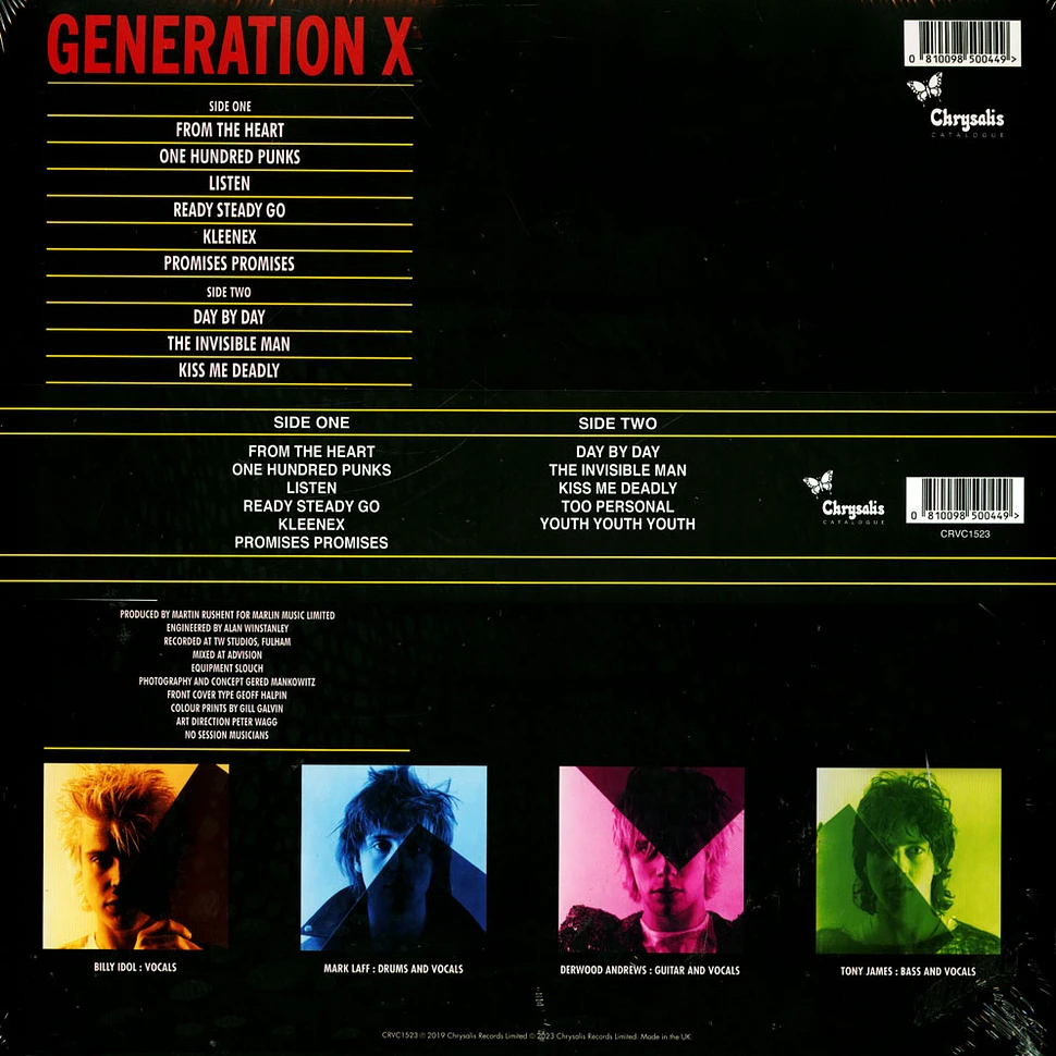 Generation X - Generation X Record Store Day 2023 Edition