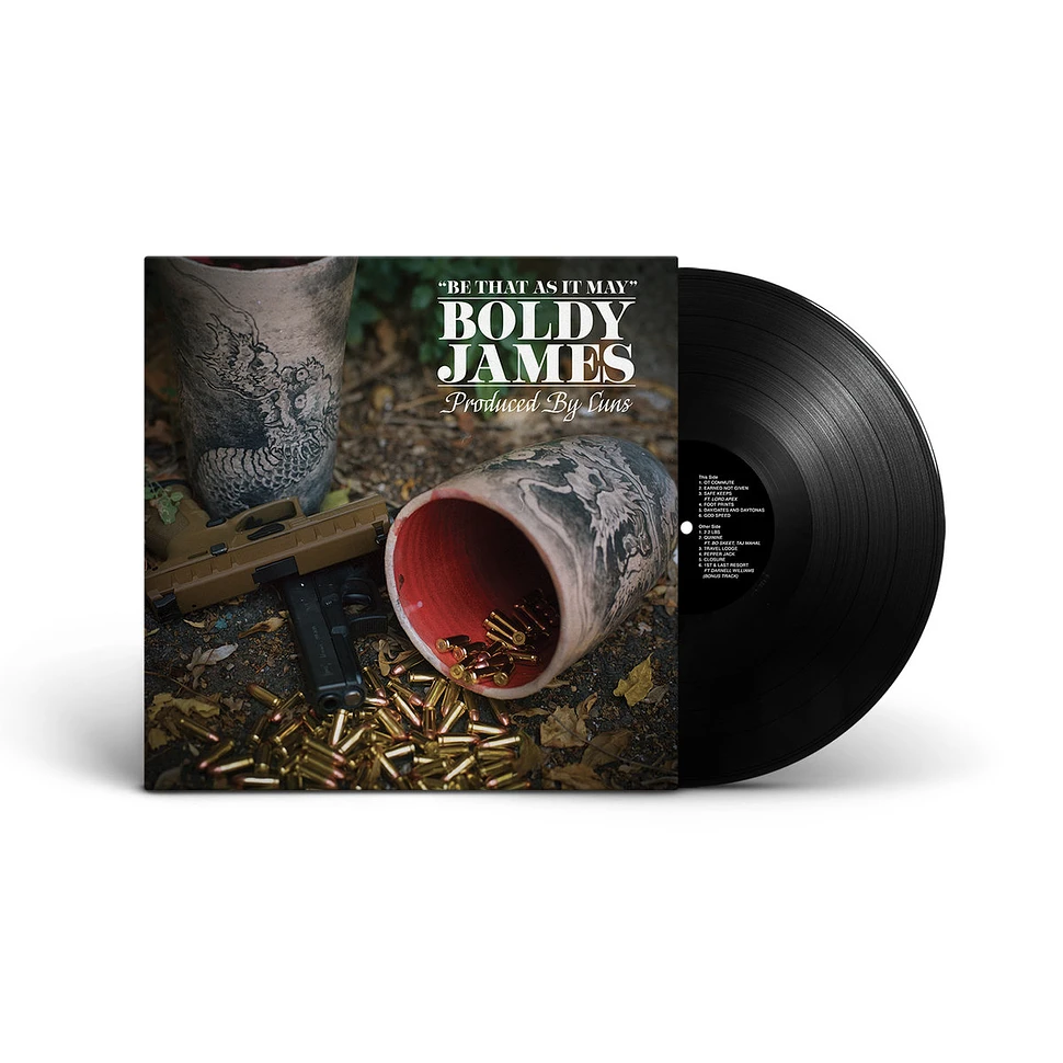 Boldy James & Cuns - Be That As It May Black Vinyl Edition