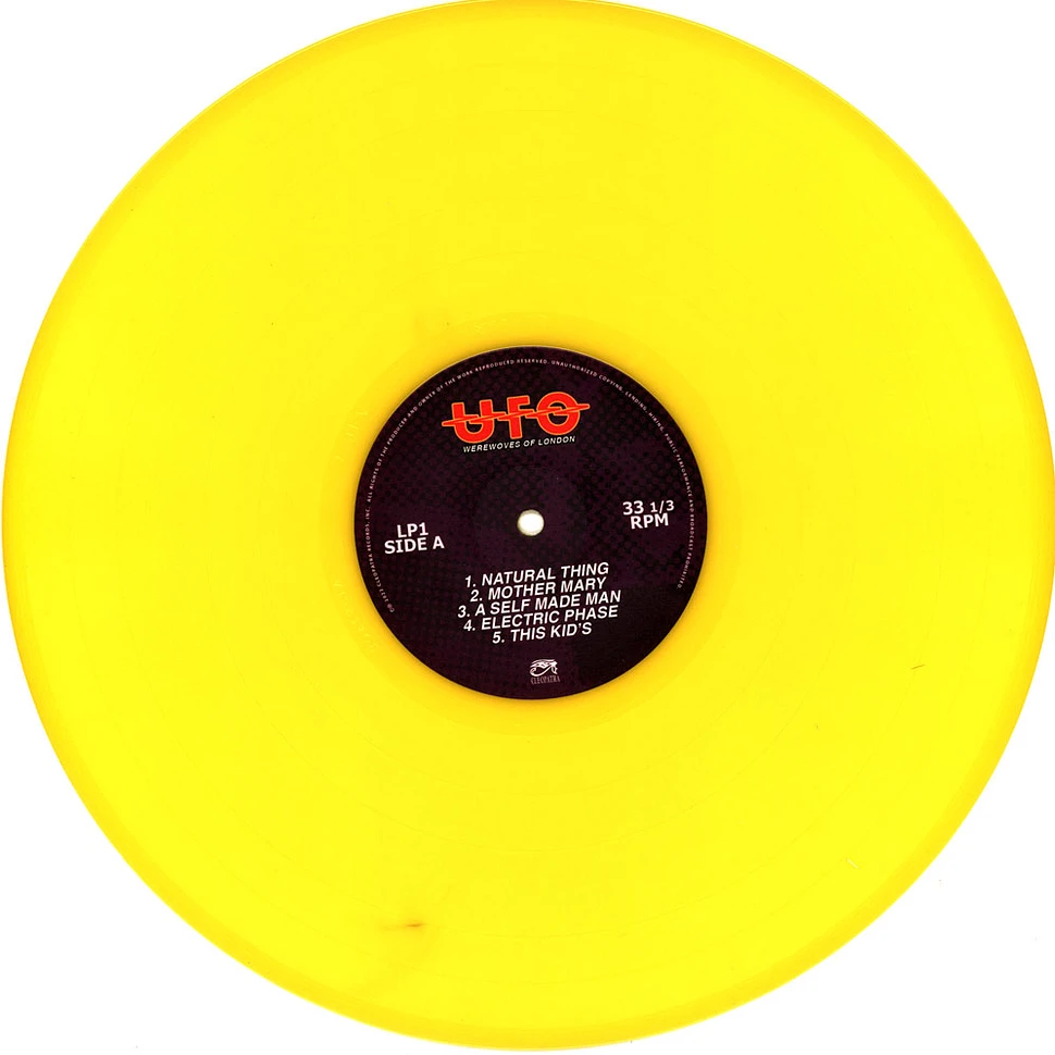 Ufo - Werewolves Of London Yellow Vinyl Edition