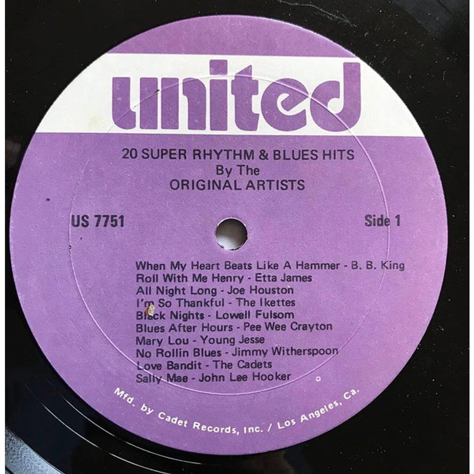 V.A. - 20 Super Rhythm & Blues Hits Vol.2