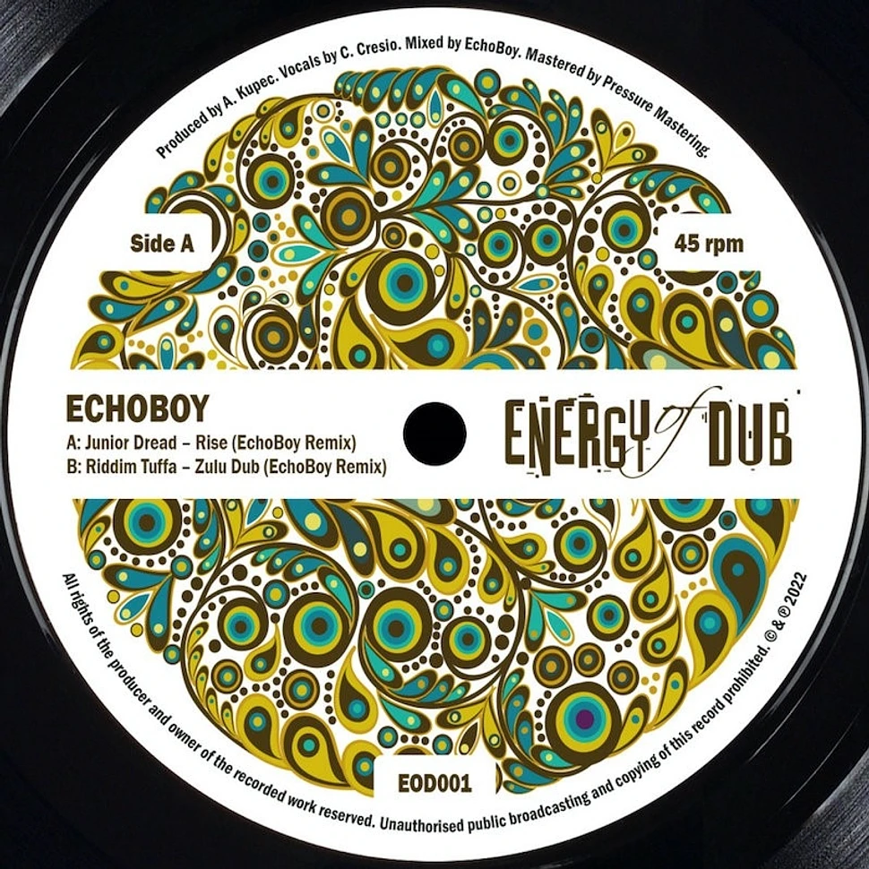 Echoboy - Rise & Zulu Dub Mixes EP