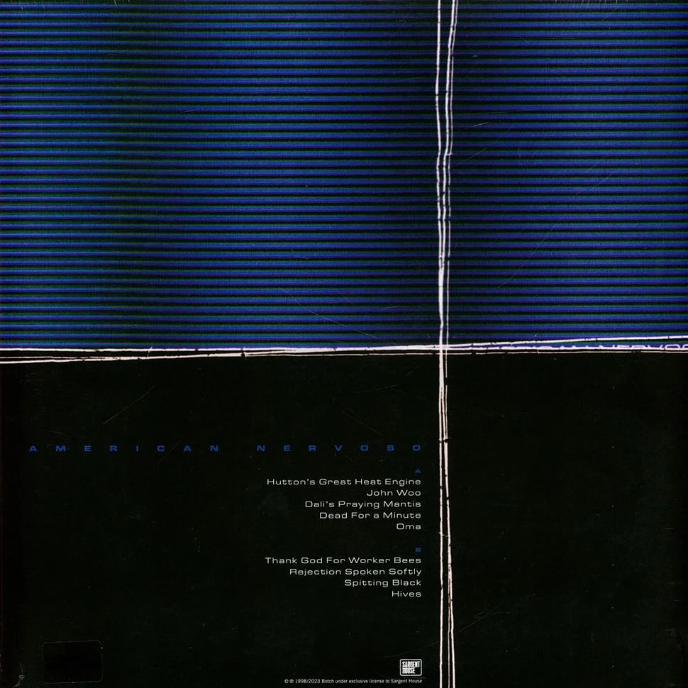 Botch - American Nervoso 25th Anniversary Black Vinyl Edition