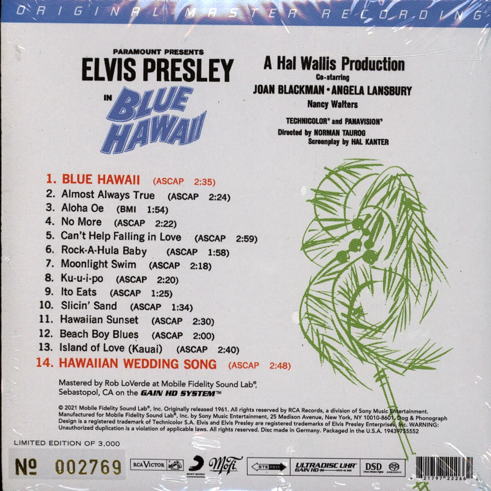 Elvis Presley - Blue Hawaii Sacd Edition