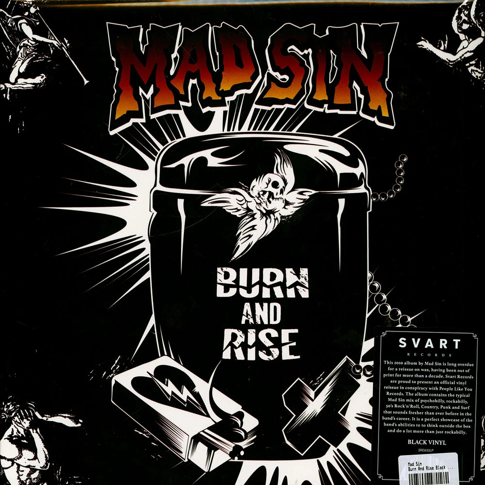 Mad Sin - Burn And Rise Black Vinyl Edition