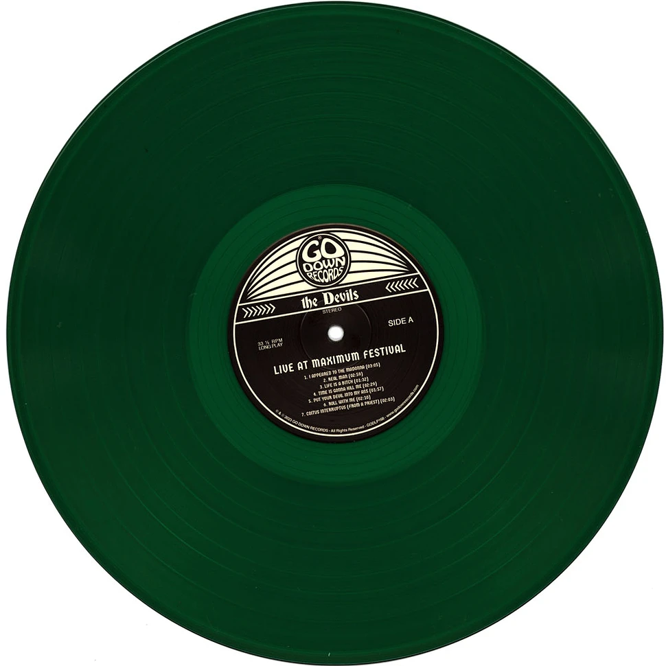 The Devils - Live At Maximum Festival Green Vinyl Edtion