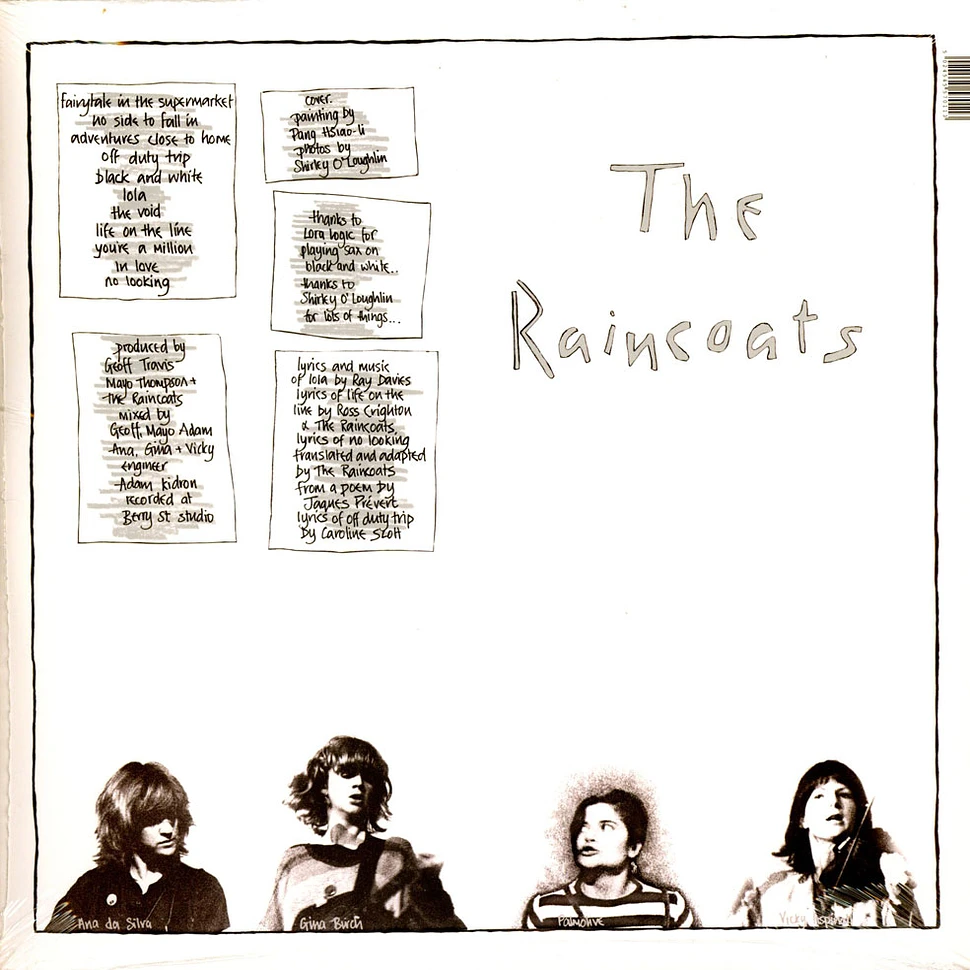The Raincoats - The Raincoats Silver Vinyl Edition