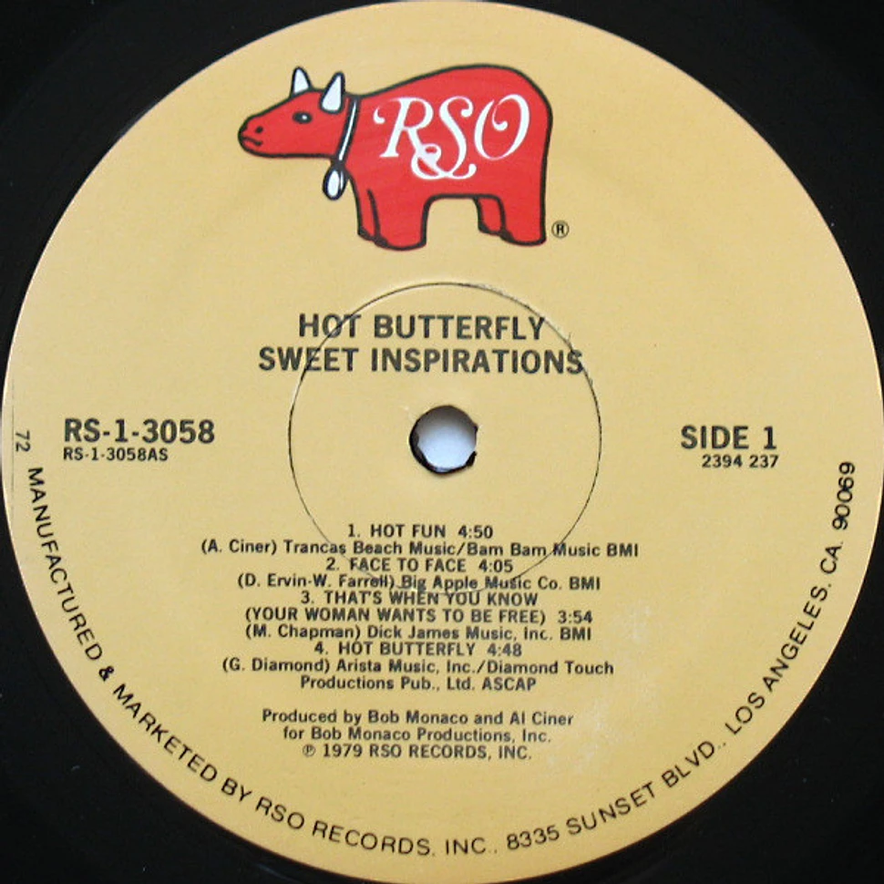 The Sweet Inspirations - Hot Butterfly
