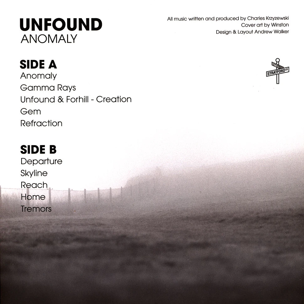 Unfound - Anomaly Silver Vinyl Edition