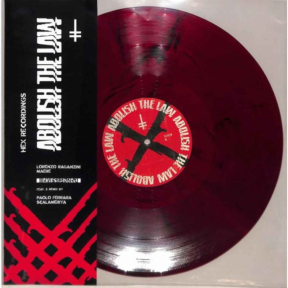 V.A - Abolish The Law Red Marbled Vinyl Edition