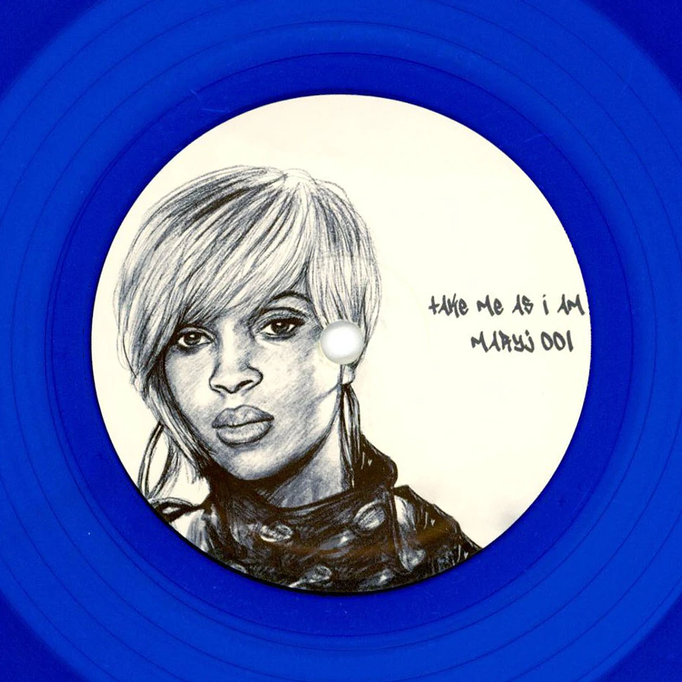 The Unknown Artist - Take Me As I Am Ep Blue Marbled Vinyl Edition