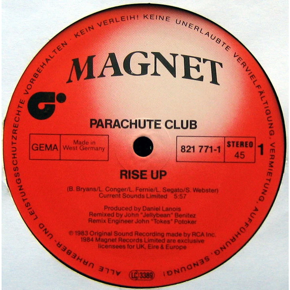 The Parachute Club - Rise Up